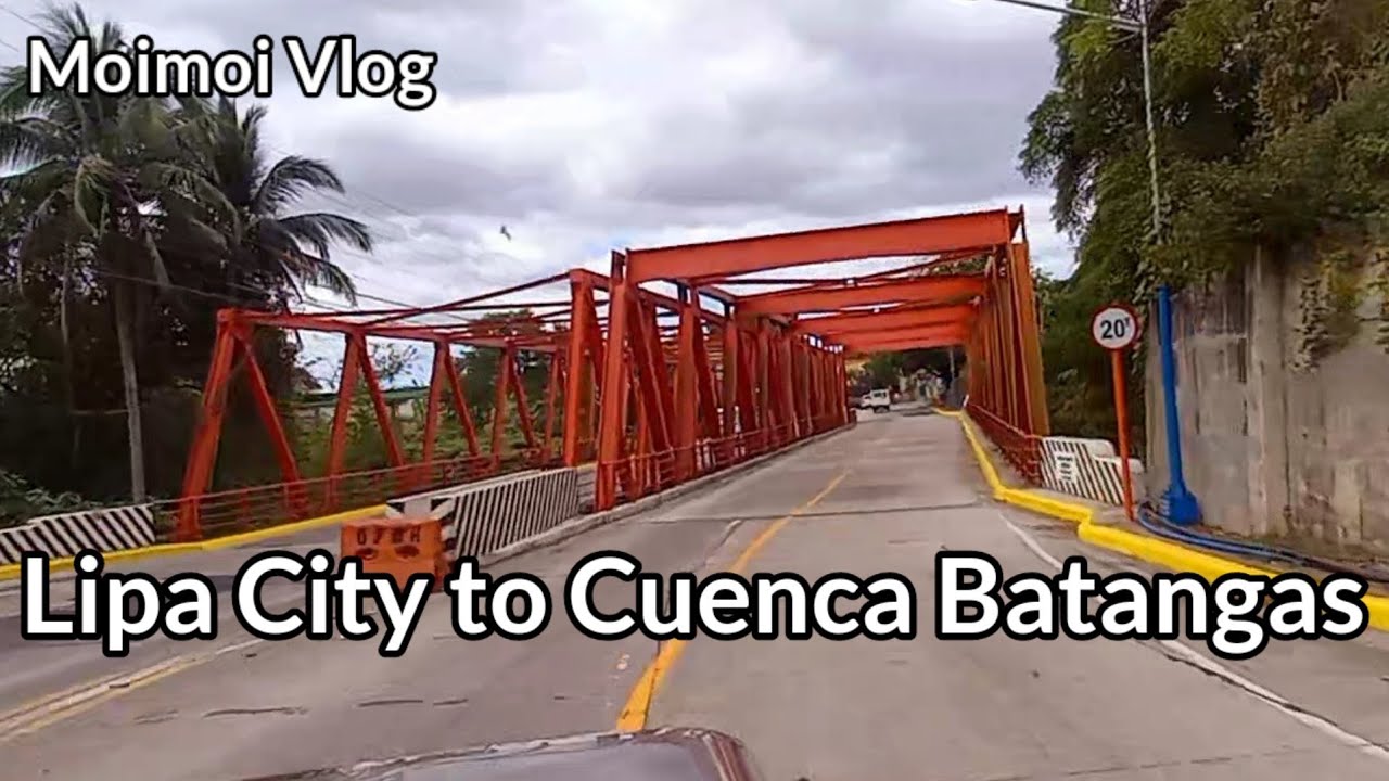 Lipa City to Cuenca Batangas Jeep ride YouTube