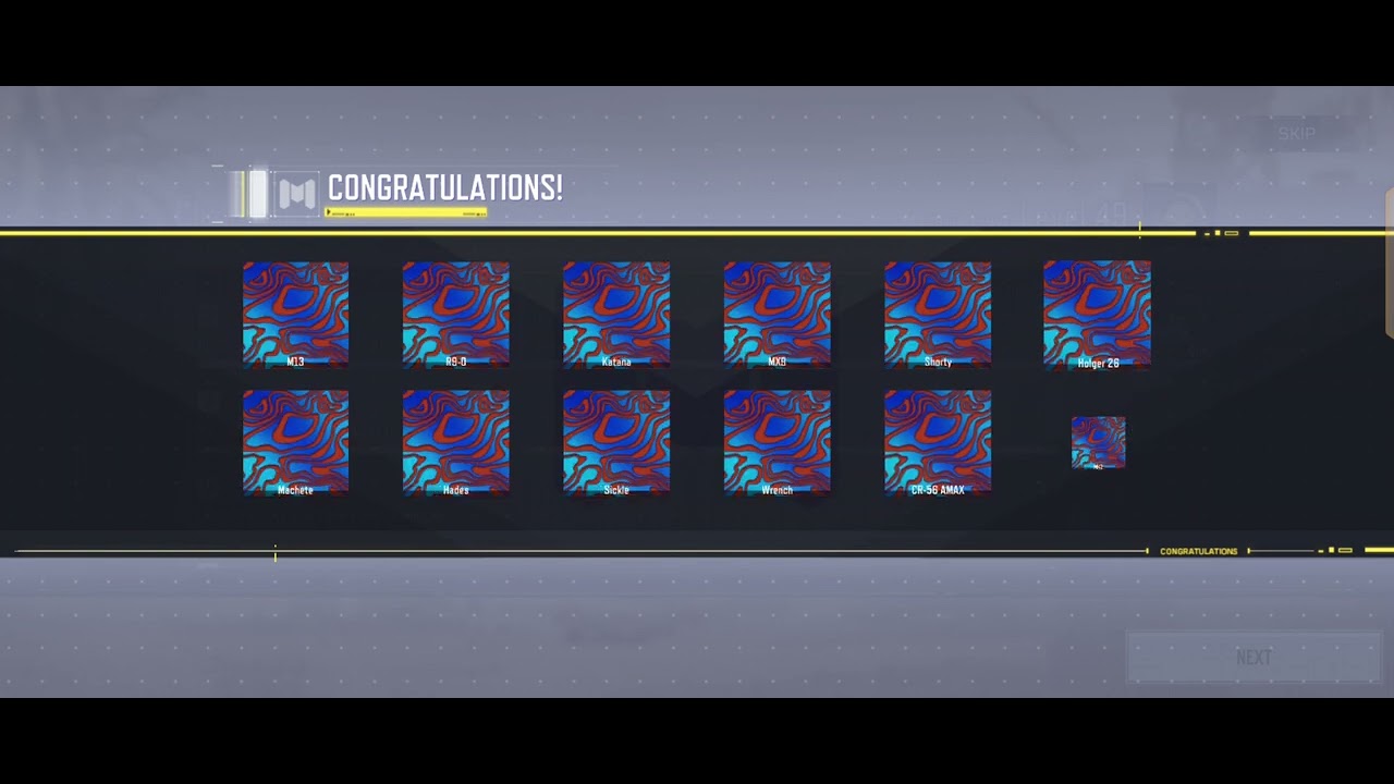 CODM: Damascus Completionist Camo