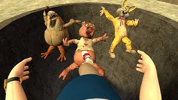 SPARTAN KICKING ALL DARK DECEPTION CHAPTERS 1-4 NPCs in Garry