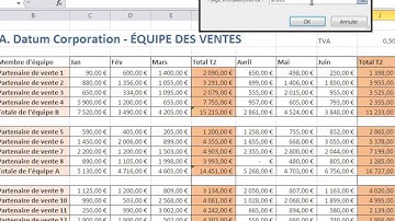 les graphiques sparkline avec excel 2010