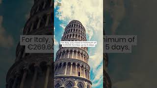 Minimum Financial Requirements For An Italian Schengen Visa