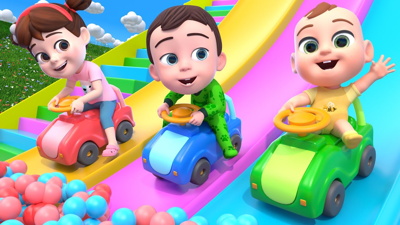 Rides & Slides Song and MORE Educational Nursery Rhymes & Kids Songs