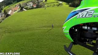 OMPHOBBY M2 Explore 3D Helicopter - Onboard Heli Camera