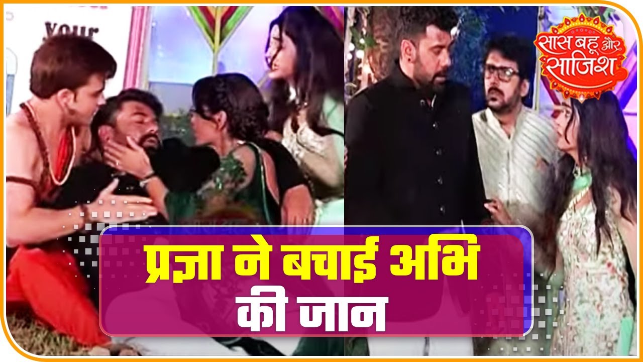 Pragya saves Abhi during Dussehra celebrations