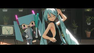 【MMD】うちゅうだいばくはつ【つみ式初音ミク】