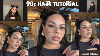 90S Y2K 2000S Hairstyle Tutorial Inspiration Simple Easy Fast Valissa Carnell