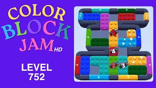 Color Block Jam Level 752 Solution Walkthrough