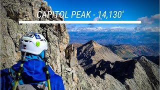 Colorado 14ers - Capitol Peak Trailer