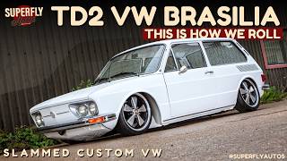 Slammed Vw Brasilia Built By Type 2 Detectives - Ultra Clean Retro Ride