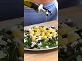 ENSALADA CON ÑOQUISSSS 🤭🤤 #recetas #airfryerrecipe