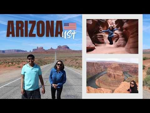 Video Arizona, USA | Monument Valley, Antelope Canyon & Horseshoe Bend 2016