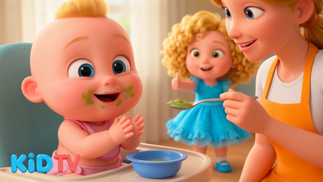 Learn to Eat Vegetables! + More Nursery Rhymes & Kids Songs - KID TV