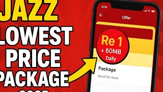 Jazz Lowest Price Package 2025 | Jazz Internet Package Code 📶 screenshot 4