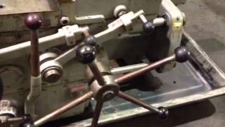 GISHOLT SADDLE TYPE TURRET LATHE