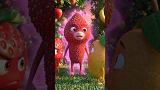 🥭 Aam vs 🍒 Lichi 😱 Strawberry ka Dil Kaun Jeeta? ❤️ #cartoon #comedy #facts #funnyvideo #funnyshorts