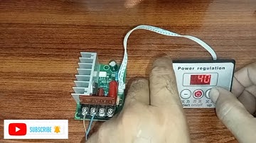 4000W AC 220V Voltage Regulator Motor Speed Controller with keypad