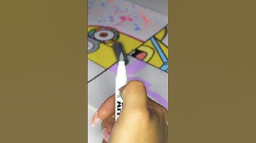 Drawing The Minions BUT In 4 Different Styles, Part 4! 👀🎨 #short