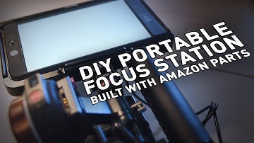 DIY Portable Focus Station from Amazon parts featuring Tilta Nucleus Nano