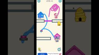 Rush to home game cute  cat with, devil difficult level 45,46 solved#how to play #puzzle#viral