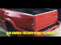 Chevy S10 Xtreme Shaved Tailgate