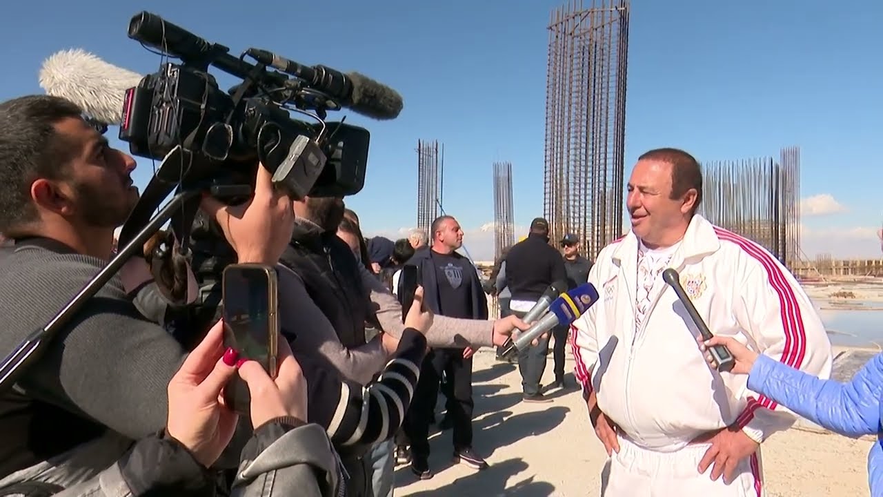 Մարզաշխարհը միացել է Հիսուս Քրիստոսի մոնումենտալ արձան-համալիրի շինարարական աշխատանքներին