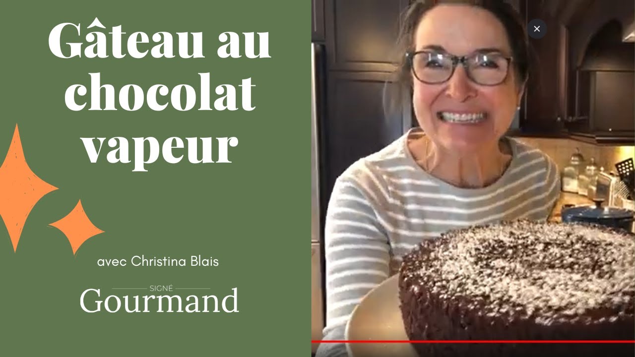 RECETTE DE GÂTEAU AU CHOCOLAT VAPEUR