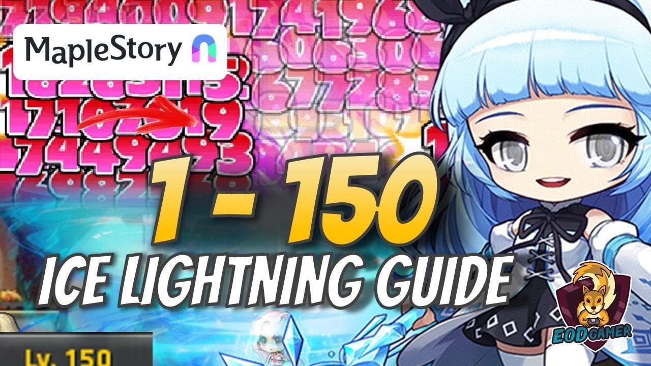 Level 1 - 150 in Under A Day : Ice Lightning Mage Guide in Maplestory N ...