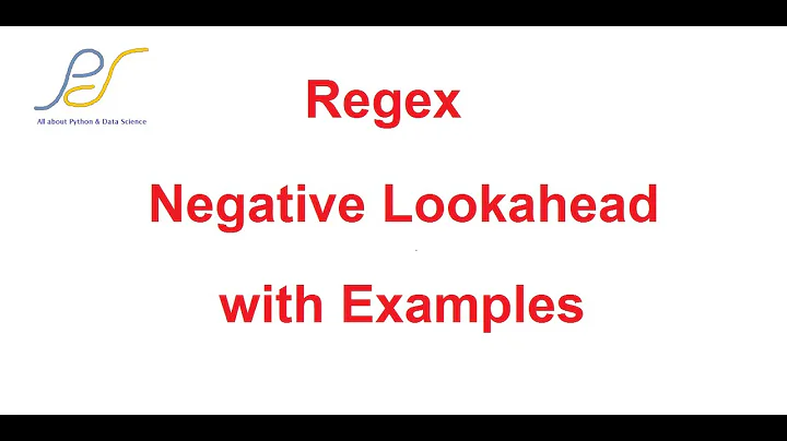 Regex Negative Lookahead with Examples - Regular Expressions Tutorial