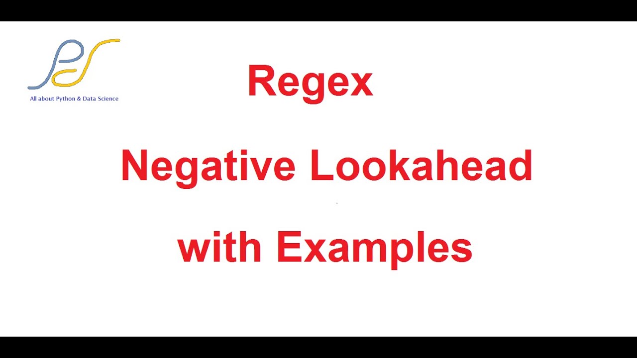 regex negative lookahead