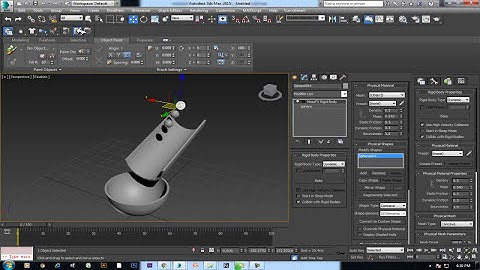 how to use mass fx ball animation in 3ds max