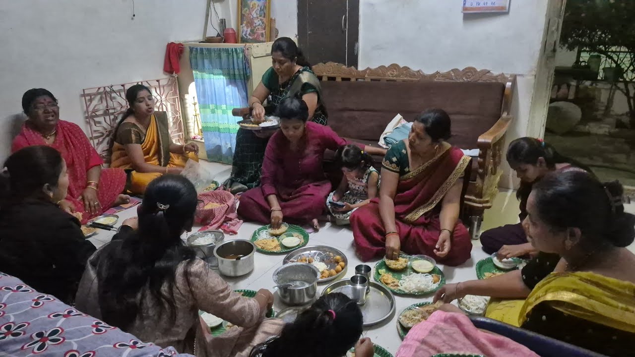 आज सगळ्यांना बोलावलं जेवायला 🤗सगळी फॅमिली एकत्र 😇 खास अशी मेजवानी 🥰 साखरपुड्याचा कार्यक्रम 😍