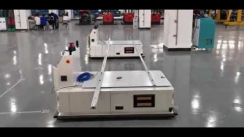 Synchronous linkage automatic guided vehicle