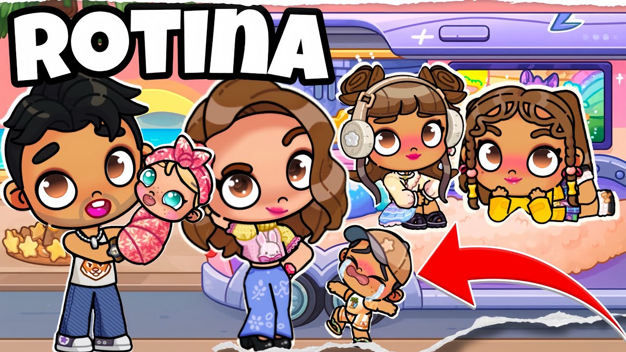 👉ROTINA REAL VIAGEM DE MOTOHOME 🚐🛤️PARA CASA DE PRAIA NA ILHA🏝️🏡|AVATAR WORLD ROTINAS E HISTÓRIAS 🎥💜