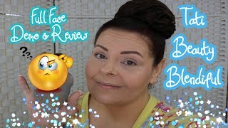 TATI BEAUTY BLENDIFUL ON MATURE SKIN? DEMO \& REVIEW l Sherri Ward