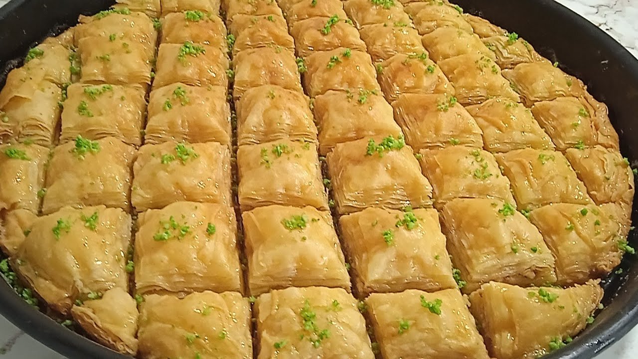 جديد البقلاوة لن تصدقوا بلي بدون توريق وتجي مورقة خير من الطريقة القديمة وبكمشه كوكاو سجليها لرمضان