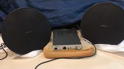 BOSE DM6C Sound Test