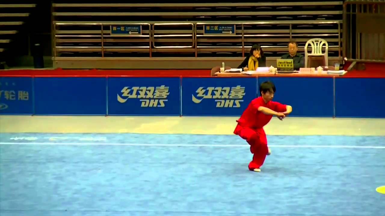 China Wushu Pre-Nationals 2010 - Changquan - Wang Hong Yin (Shanghai)
