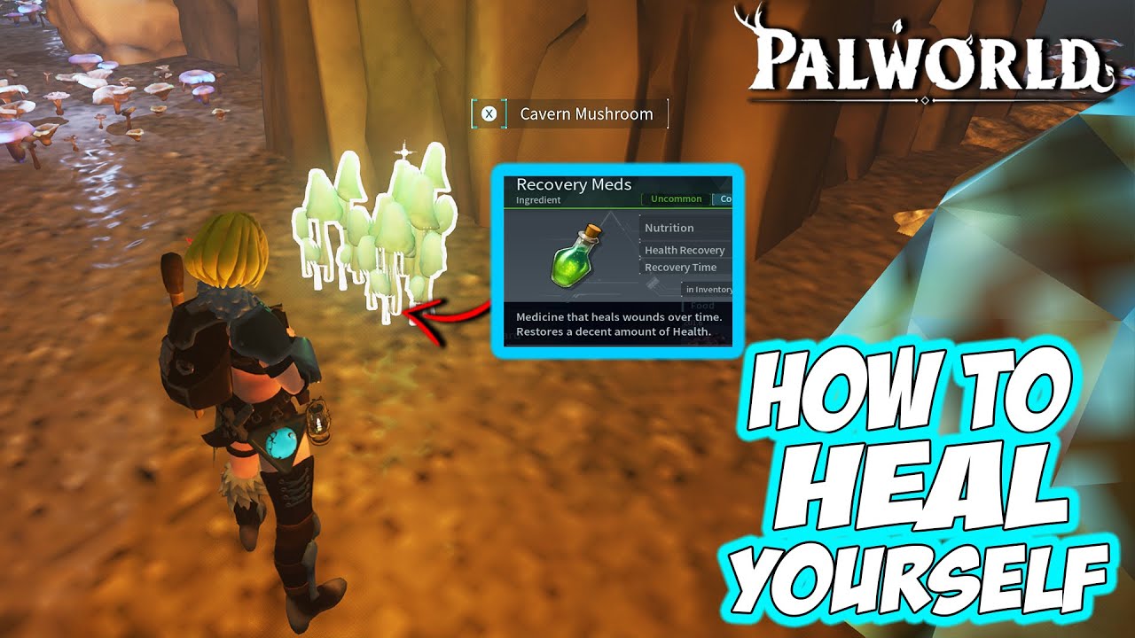 Palworld - How to HEAL YOURSELF in Combat