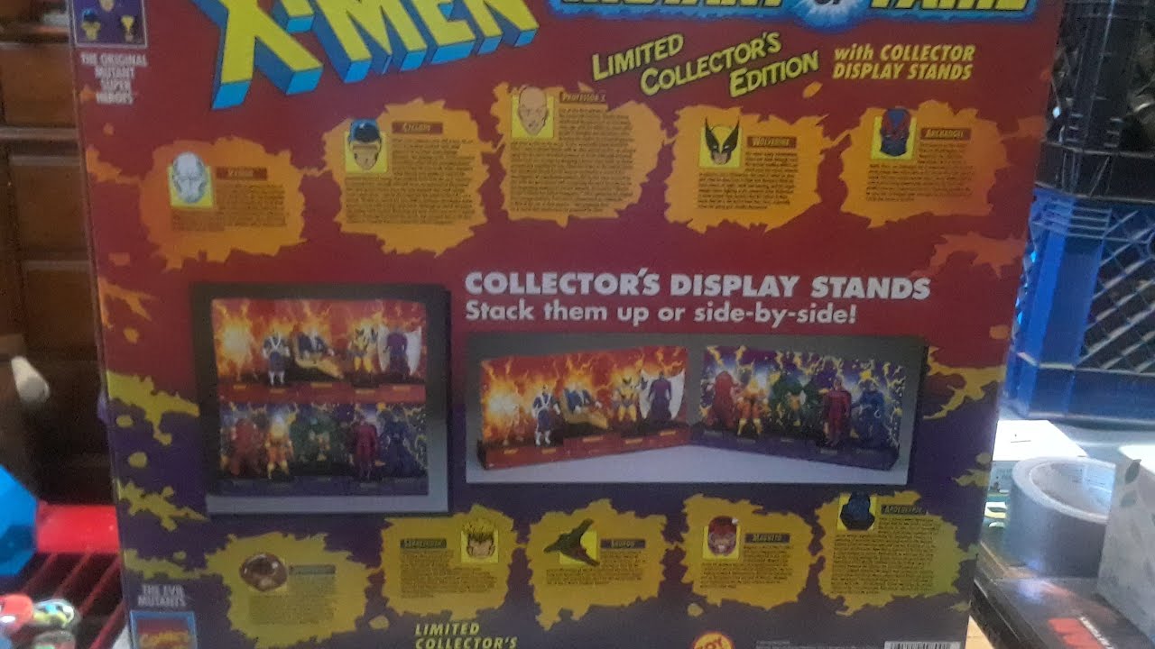 850subscriber special unboxing The Uncanny X-Men mutant Hall of 