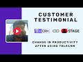 Change in Productivity After Using telecrm | Stage | Customer Testimonial | telecrm