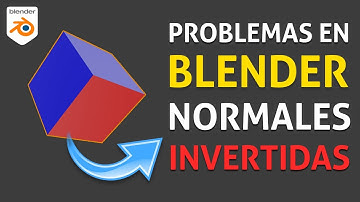 Normales invertidas en Blender | Solucionando problemas en Blender
