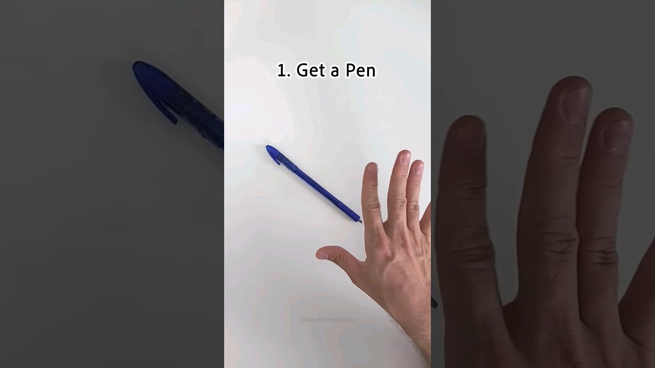 Can You Repeat This EASY Pen Trick in Less than 100 Tries   shorts
