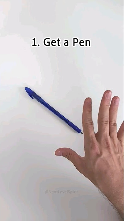 Can You Repeat This EASY Pen Trick in Less than 100 Tries? 🔥 #shorts