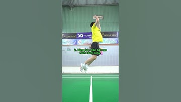 Nhảy Đập Cầu Lông 2 Chân Chuẩn Chỉ Nhất !!! #vnb #badminton #caulong