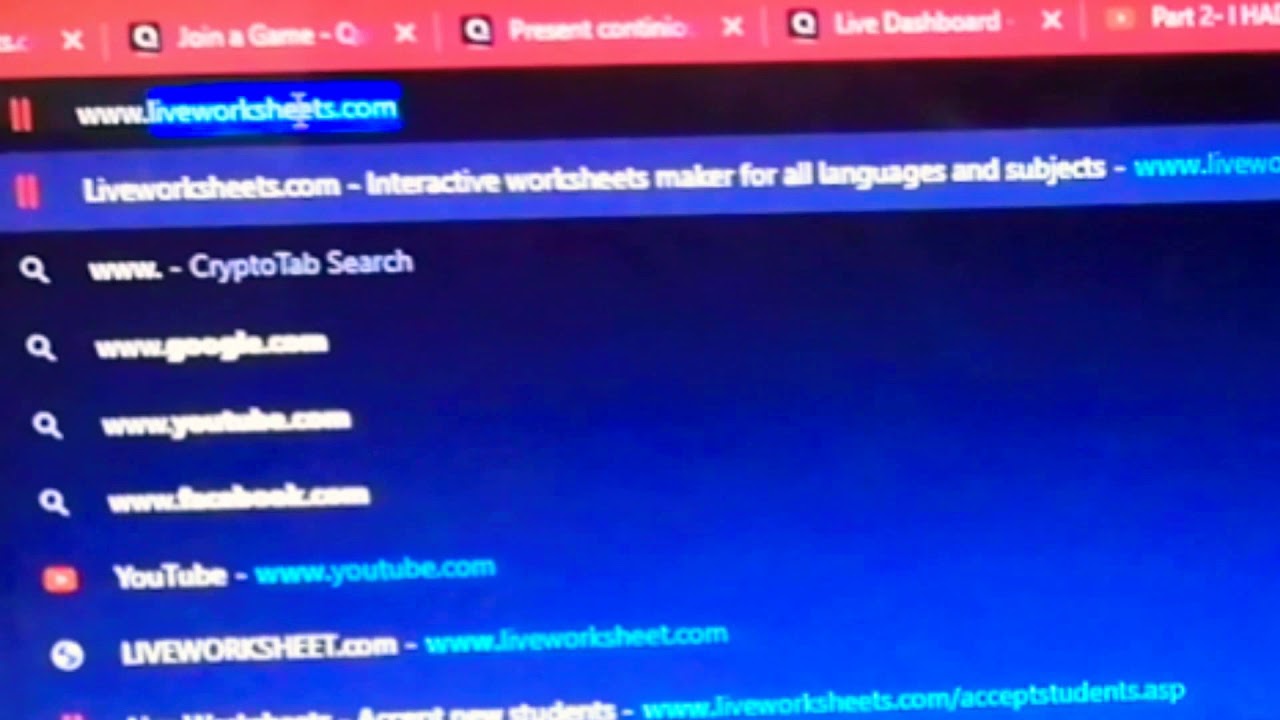 C mo crear una cuenta e iniciar sesi n en liveworksheets youtube