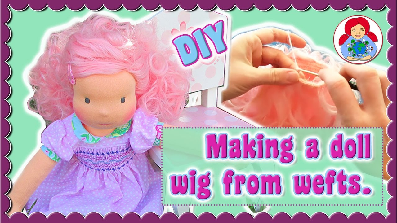 How I made my own American Girl Doll Wig 