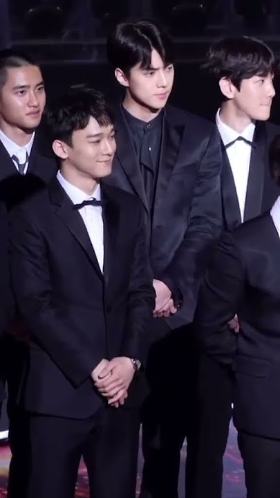 His black suit #sehun #shorts