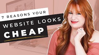 7 Reasons Your Website Looks Cheap 🖥️ 🫢 | Luxury Website Design Tips