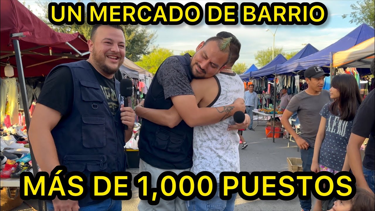 Un Mercado Gigante MUY ESCONDIDO en Juarez Nuevo León