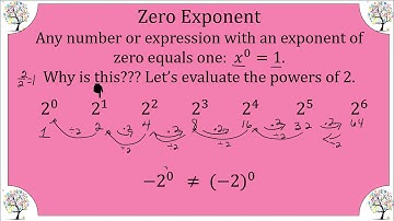 M8Alg Video Lesson 1-2 Part 1 Zero & Negative Power Rules Pow